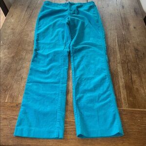 Ralph Lauren Sport Pants Womens 10 Corduroy Straight Leg Stretch Casual